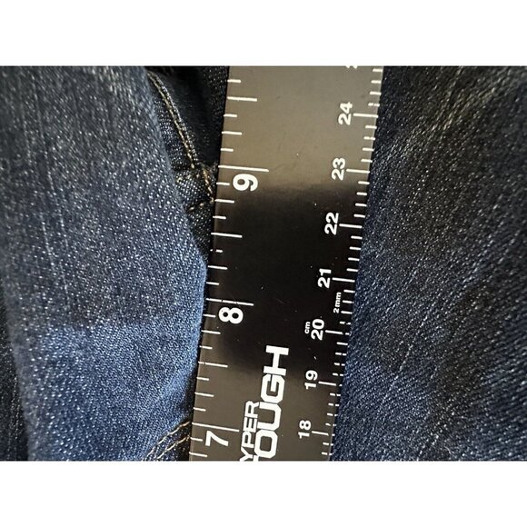 Paige Jeans Womens 28 Straight Leg Denim Dark Wash Ankle Length Mid Rise - Picture 11 of 11